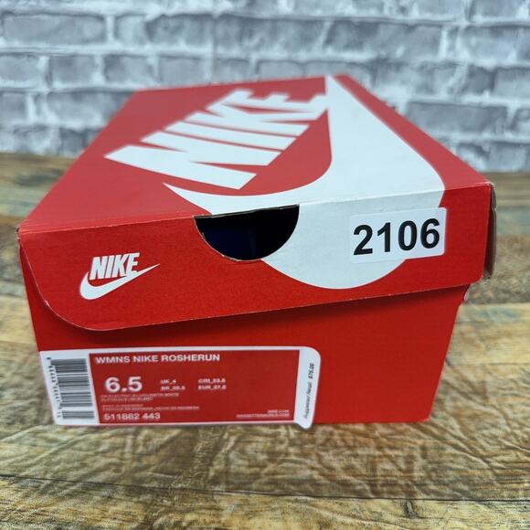 Nike Roshe Run One Game Royal Blue Hero White 599728-400 Youth Size 5Y New - Picture 7 of 7